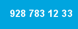 928 783 12 33